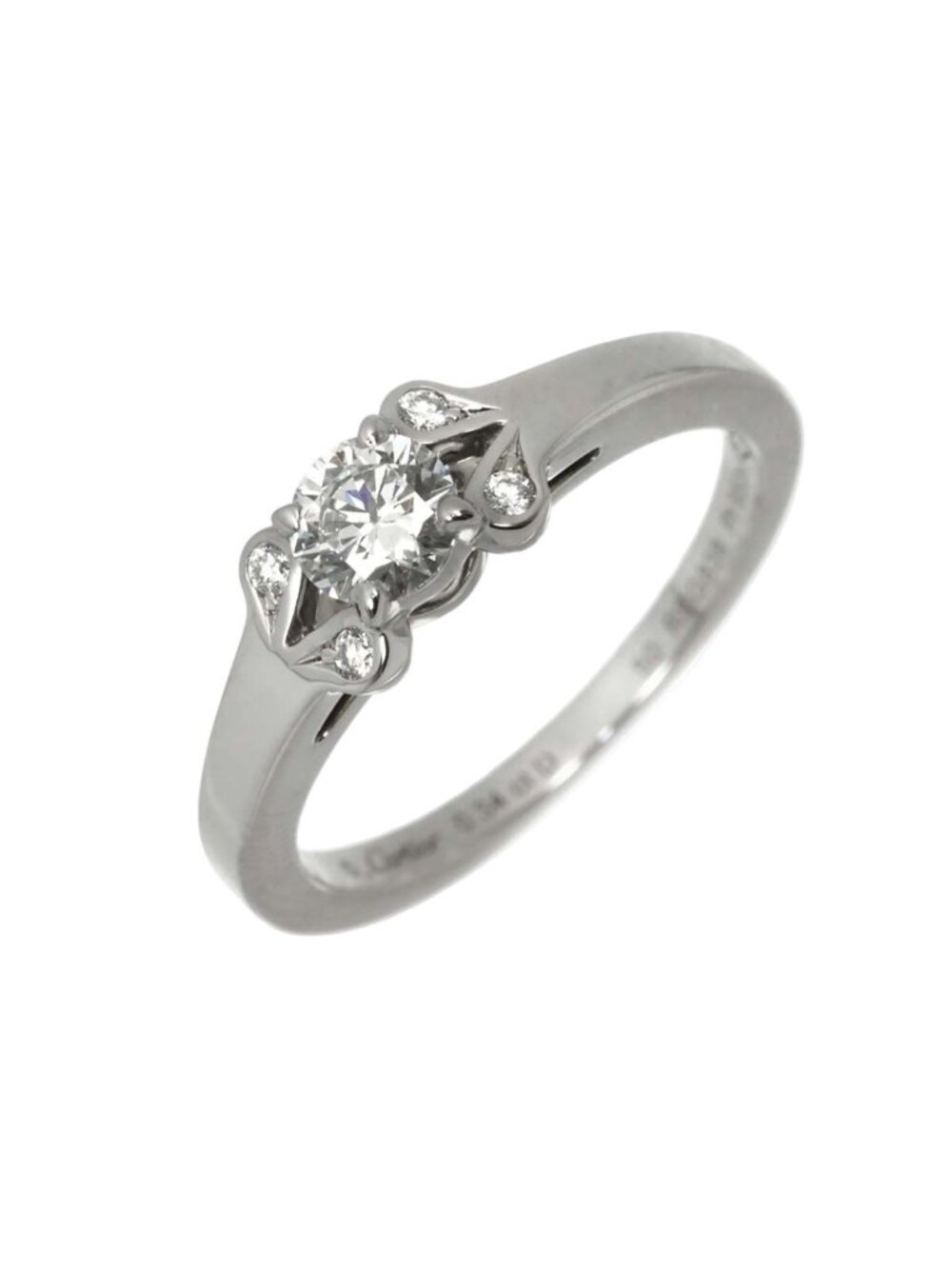 Cartier Ballerina Diamond 50 Ring Platinum Ballerine